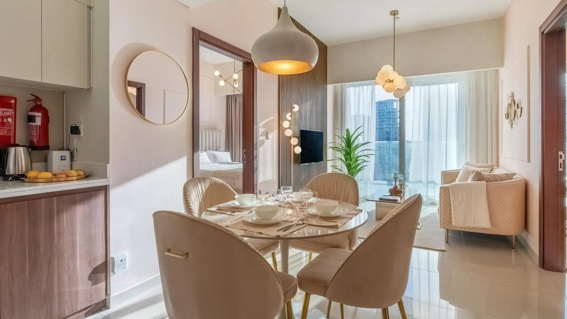 Stylish Apartment With Yacht View Close To Dubai Mall