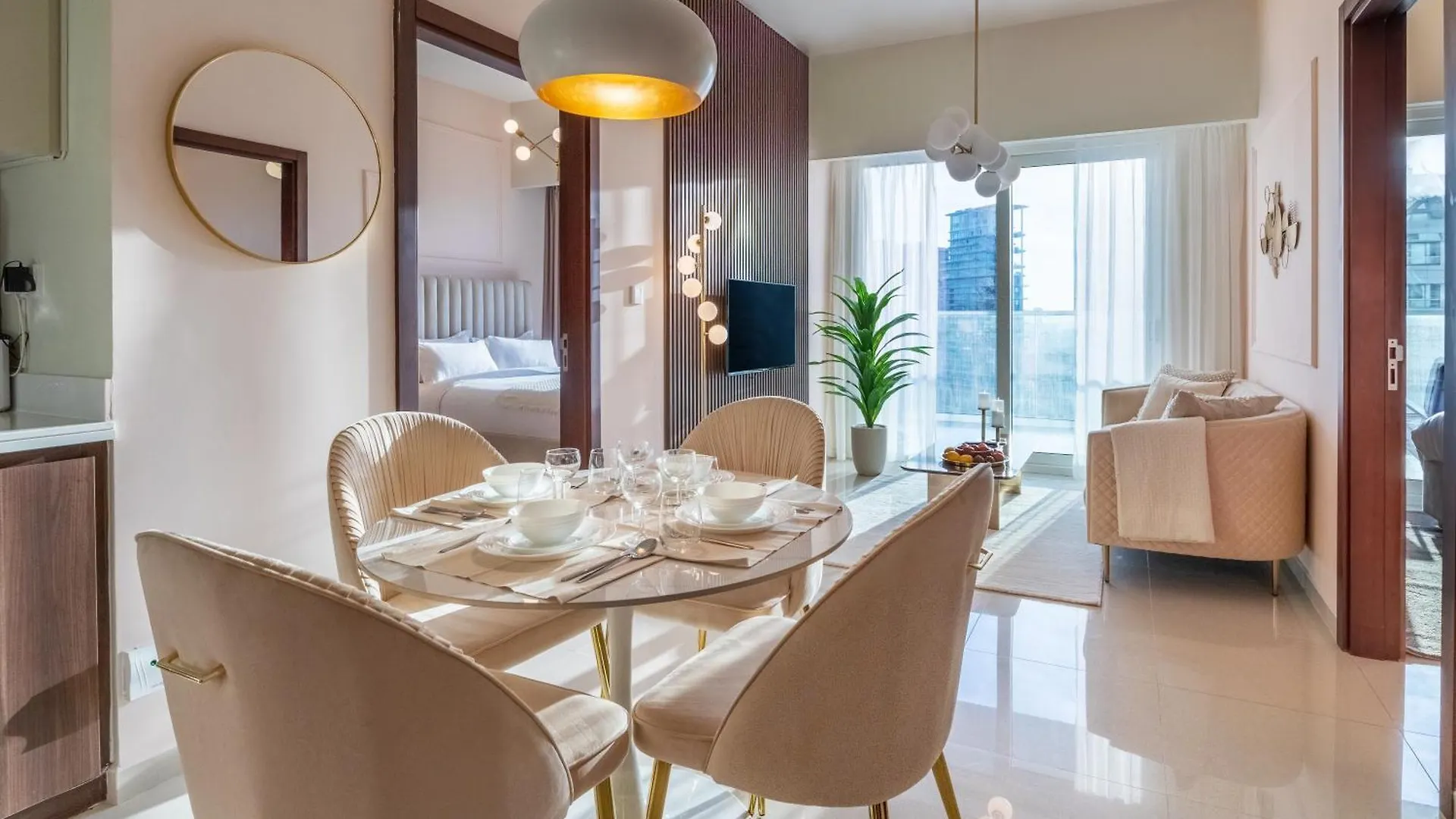 Stylish Apartment With Yacht View Close To Dubai Mall