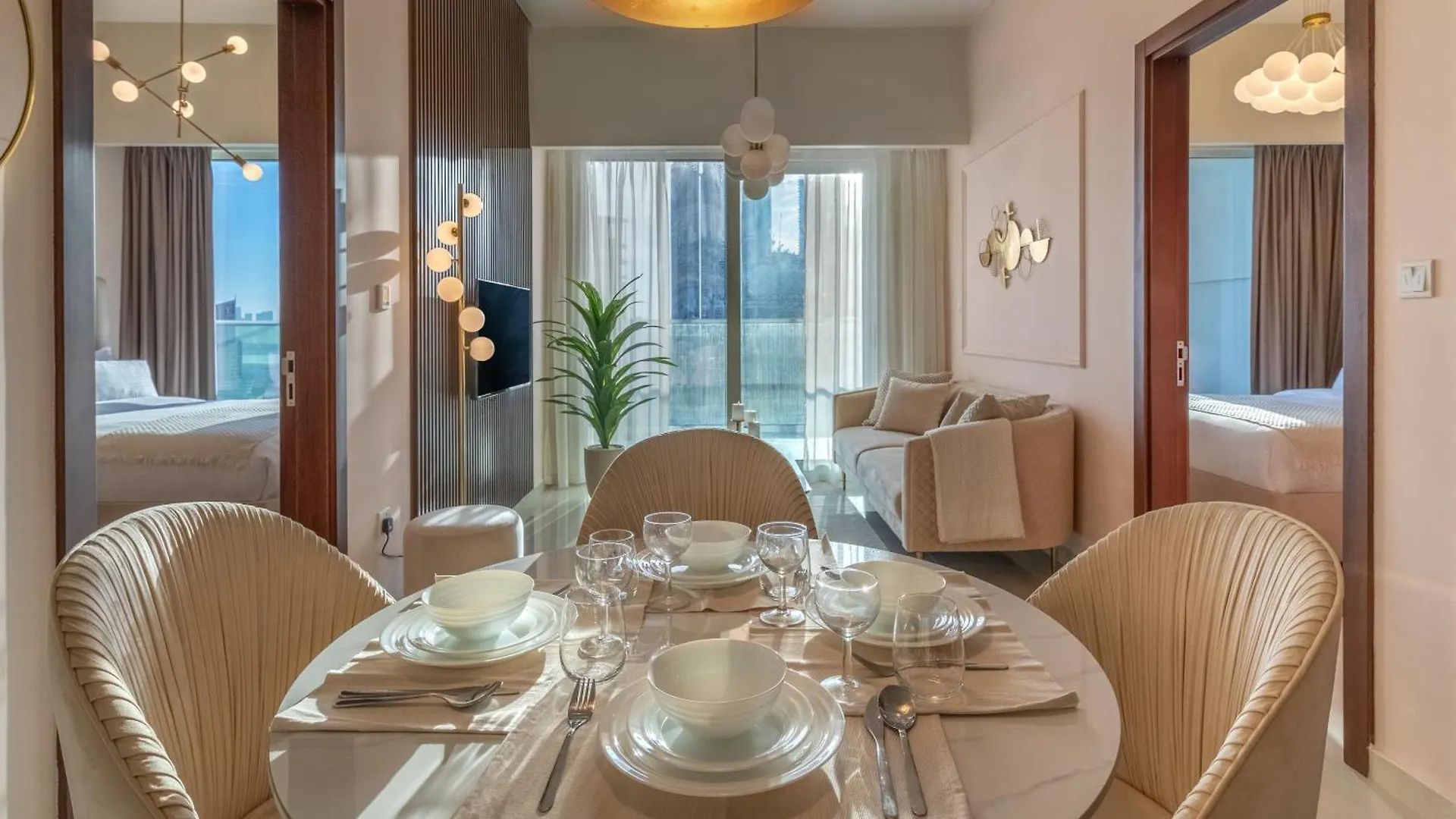 Stylish Apartment With Yacht View Close To Dubai Mall